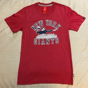 New York Giants NFL Nike red t-shirt S